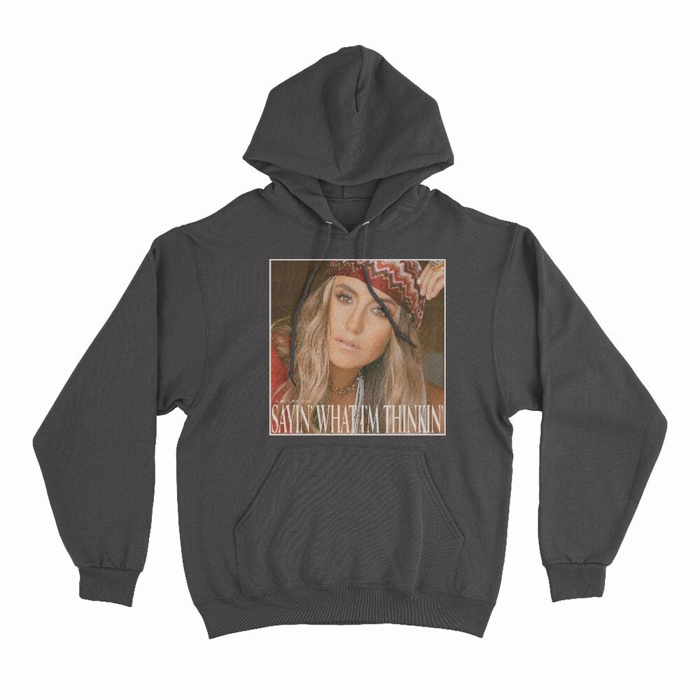 Sayin' What I'm Thinkin' Lainey Wilson Black Hoodie